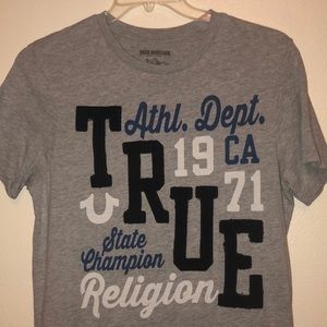 True religion Gray shirt